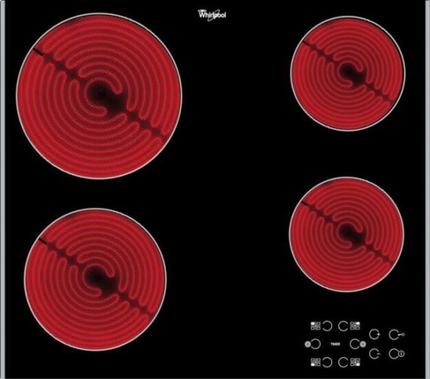 Whirlpool AKT 8090/NE Elektromos főzőlap - Fekete
