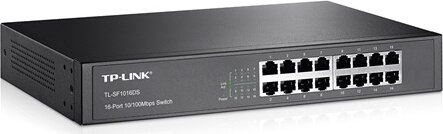 TP-Link TL-SF1016DS rack Switch