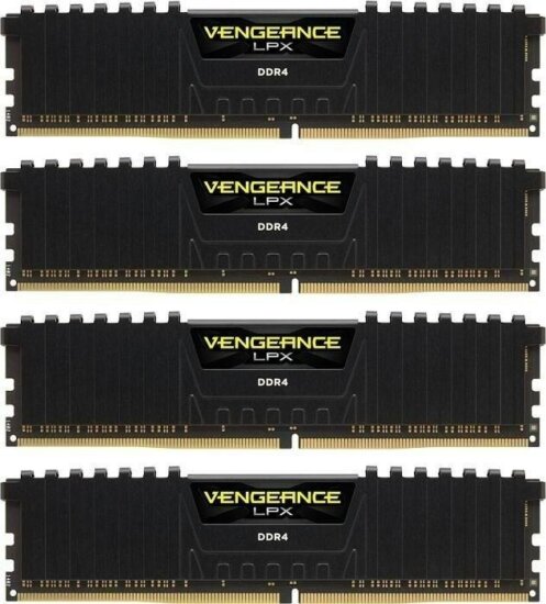 Corsair 32GB /3200 Vengeance LPX Black DDR4 RAM KIT (4x8GB)