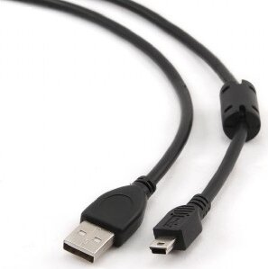 Gembird CCF-USB2-AM5P-6 USB 2.0 adat- és töltőkábel 1.8m Fekete