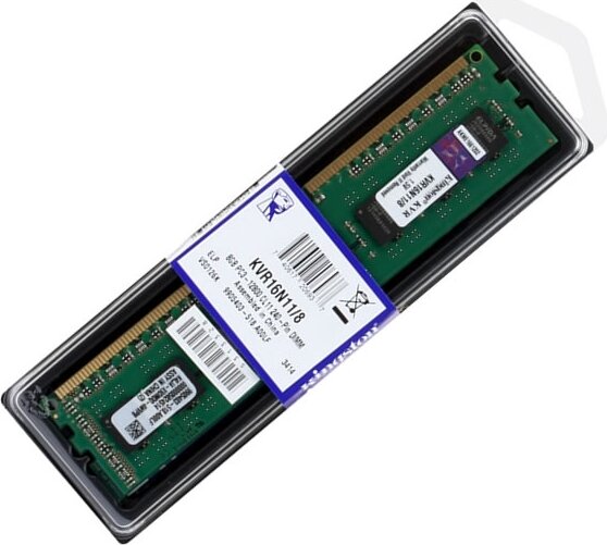 Kingston 8GB /1600 DDR3L 1,35V ValueRAM desktop memória