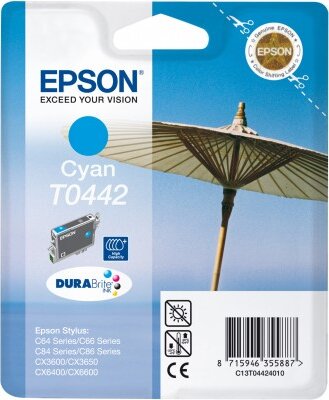 Epson T0442 Eredeti Tintapatron Cián Epson T0442 Eredeti Tintapatron Cián