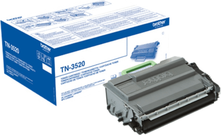 Brother TN-3520 Toner Fekete Brother TN-3520 Toner Fekete