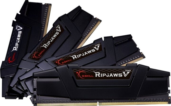 G.Skill 16GB /3200 RipjawsV Black DDR4 RAM KIT (4x4GB) G.Skill 16GB /3200 RipjawsV Black DDR4 RAM KIT (4x4GB)