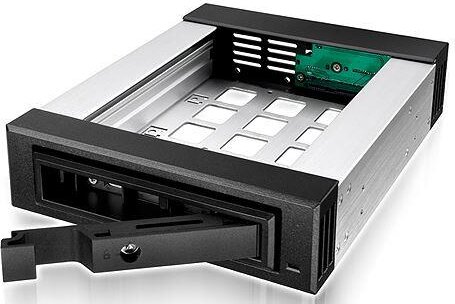Icy Box Mobile Rack 3.5"/2.5" SATA/SAS HDD, fekete Icy Box Mobile Rack 3.5"/2.5" SATA/SAS HDD, fekete