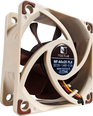 Noctua NF-A6X25 FLX 6cm rendszerhűtő
