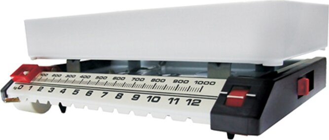 Momert 7462 Mechanikus konyhai mérleg - Fekete/Fehér