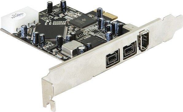 Delock PCI Express kártya FireWire A / B