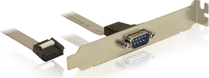 Delock Slotbracket > 1x serial port kivezetés