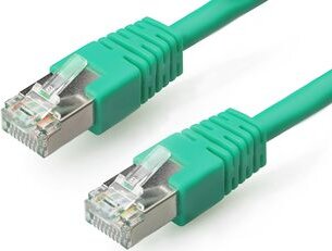 Gembird FTP kat.6 RJ45 patch kábel, 0.5m, zöld