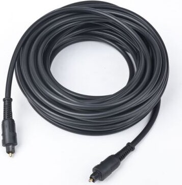 Gembird Toslink optikai kábel 10m - Fekete Gembird Toslink optikai kábel 10m - Fekete