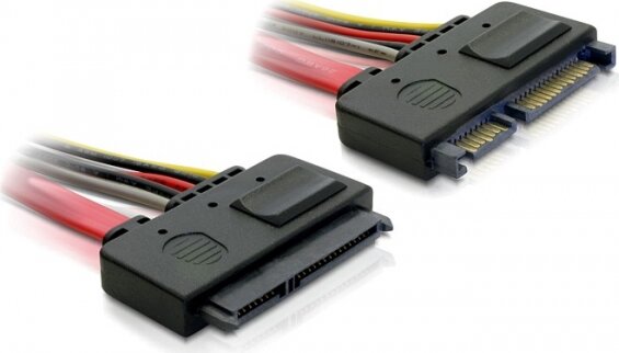 Delock SATA hosszabbító kábel, 20cm