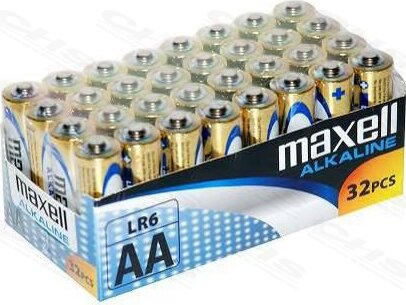 Maxell AA Alkáli ceruzaelem (32db/csomag)