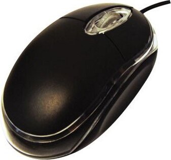 SilverLine OM-290 Egér - Fekete