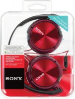 Sony MDR-ZX310AP mikrofonos fejhallgató - Piros