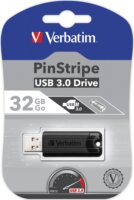 Verbatim 16GB Store 'n' Go PinStripe USB 3.0 Pendrive - Fekete