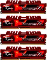 G.Skill 32GB /1600 RipjawsX Red DDR3 RAM KIT (4x8GB)