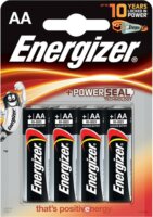 Energizer +Power Seal LR6 AA Alkaline ceruzaelem (4db/csomag)