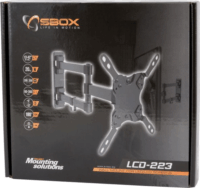 Sbox LCD-223 13"-42" LCD TV/Monitor Fali Tartó Fekete
