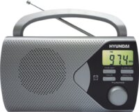 Hyundai PR200S Hordozható FM Rádió - Ezüst