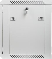 Lanberg 19" fali rack szekrény 9U 600x450mm - szürke