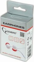 Gembird Candy MHP-EP-001-R Sztereó Fülhallgató Piros