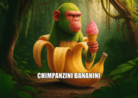 Trefl 13365 Brainrot Chimpanzini Bananini 200 darabos puzzle