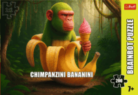 Trefl 13365 Brainrot Chimpanzini Bananini 200 darabos puzzle