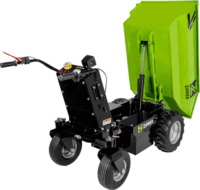 Zipper ZI-ED500 Akkus Mini Dömper 48V max 500kg - Fekete / Zöld