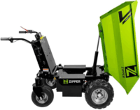 Zipper ZI-ED500 Akkus Mini Dömper 48V max 500kg - Fekete / Zöld