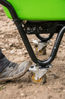 Zipper ZI-EWB500LI Akkus Elektromos Talicska 6000mAh max 150kg - Zöld