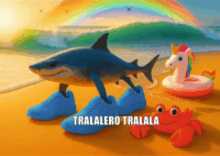 Trefl 13363 Brainrot Tralalero tralala 200 darabos puzzle