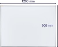 Franken SC2103 Lakkozott mágneses tábla 45x60cm - Fehér