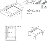 Bosch HND 615LS62 Beépíthető Elektromos Sütő - Fekete