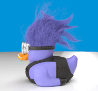 Numskull Tubbz Minions "Lila Minion" (Első Kiadás) Gumikacsa Figura