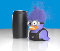 Numskull Tubbz Minions "Lila Minion" (Első Kiadás) Gumikacsa Figura