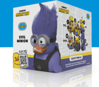 Numskull Tubbz Minions "Lila Minion" (Első Kiadás) Gumikacsa Figura