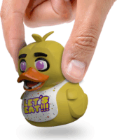 Numskull Tubbz Mini Öt Éjjel Freddy Pizzázójában "Chica" Gumikacsa Figura