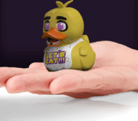 Numskull Tubbz Mini Öt Éjjel Freddy Pizzázójában "Chica" Gumikacsa Figura