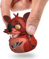 Numskull Tubbz Mini Öt Éjjel Freddy Pizzázójában 'Foxy' Gumikacsa Figura