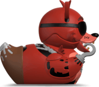 Numskull Tubbz Öt Éjjel Freddy Pizzázójában 'Foxy' (Első Kiadás) Gumikacsa Figura