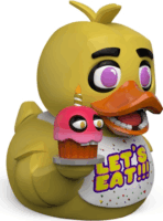 Numskull Tubbz Öt Éjjel Freddy Pizzázójában 'Chica' (Első Kiadás) Gumikacsa Figura