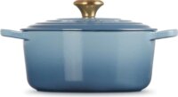 Le Creuset Signature Öntöttvas lábas Ø 24cm 4,2L - Kék