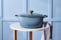 Le Creuset Signature Öntöttvas lábas Ø 24cm 4,2L - Kék