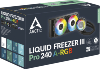 Arctic Cooling Liquid Freezer III Pro 240 240mm ARGB All In One Univerzális CPU Vízhűtés - Fekete