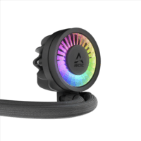 Arctic Cooling Liquid Freezer III Pro 280 280mm ARGB All In One Univerzális CPU Vízhűtés - Fekete