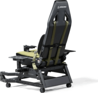 Next Level Racing NLR-S039 Flight Seat Pro Boeing Military Edition Szimulátor Cockpit - Fekete/Zöld