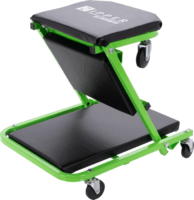 Zipper ZI-MHRK40 Autószerelő Gurulós Szerelőpad - Fekete/Zöld