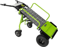 Zipper ZI-ET260 Akkus Elektromos Molnárkocsi 6000mAh 350W max 260kg - Ezüst/Zöld