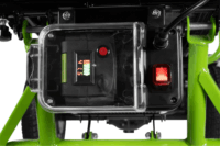 Zipper ZI-ET260 Akkus Elektromos Molnárkocsi 6000mAh 350W max 260kg - Ezüst/Zöld